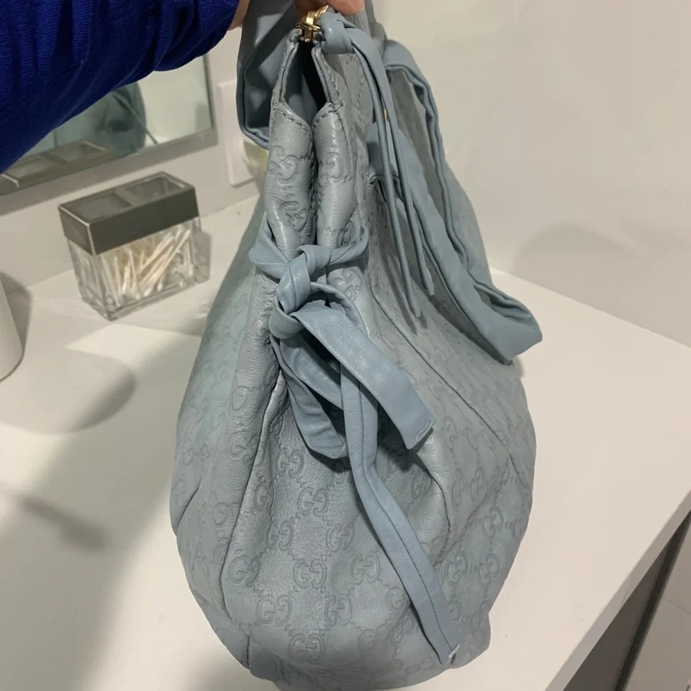 Gucci Limited edition Blue/Grey ladies bag - Picture 6 of 16